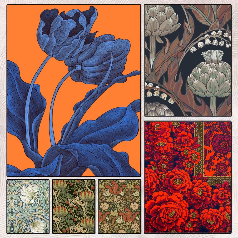 Art Craft William Morris - ملصق مثالي لوحة فنية جدارية ذاتية