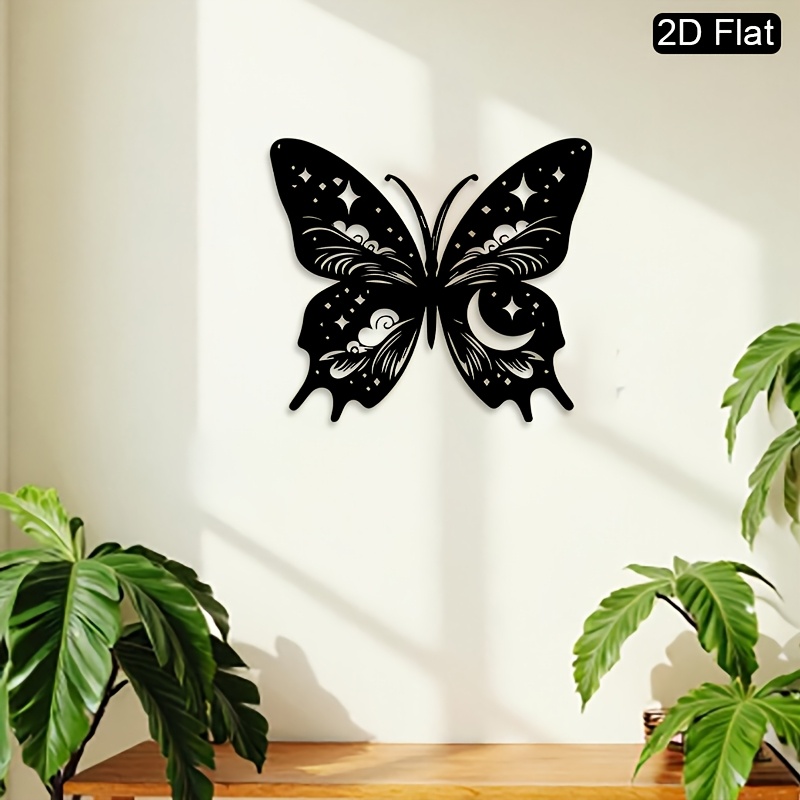 Art Craft Night - CIFBUY لوحة جدارية معدنية على شكل