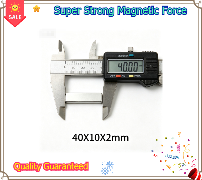 Art Craft Magnet - مغناطيس نيوديميوم N35 فائق القوة 40x10x2