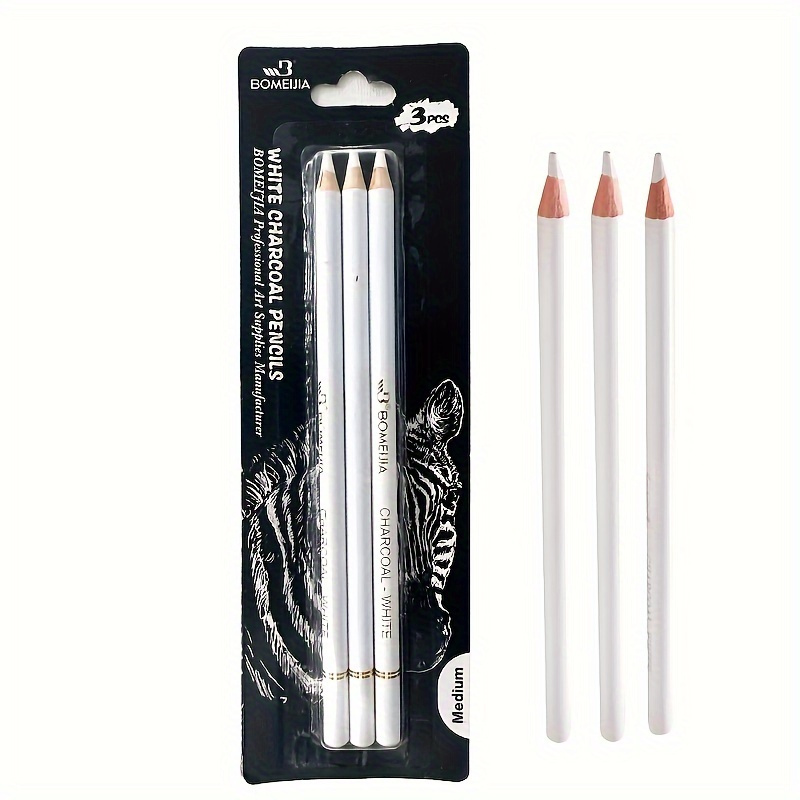 Sketching Charcoal Set - مجموعة أقلام رصاص من الفحم الأبيض