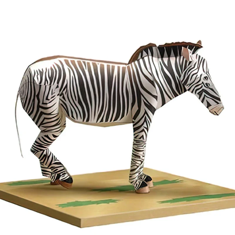 Art Craft Zebra - زيبرا اوريغامي الفن البسيطة ثلاثية الأبعاد