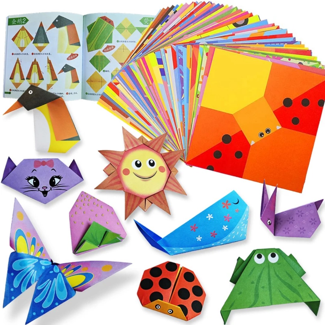 Art Craft 3 Year Old - مجموعة أوريجامي جديدة تحتوي على 30