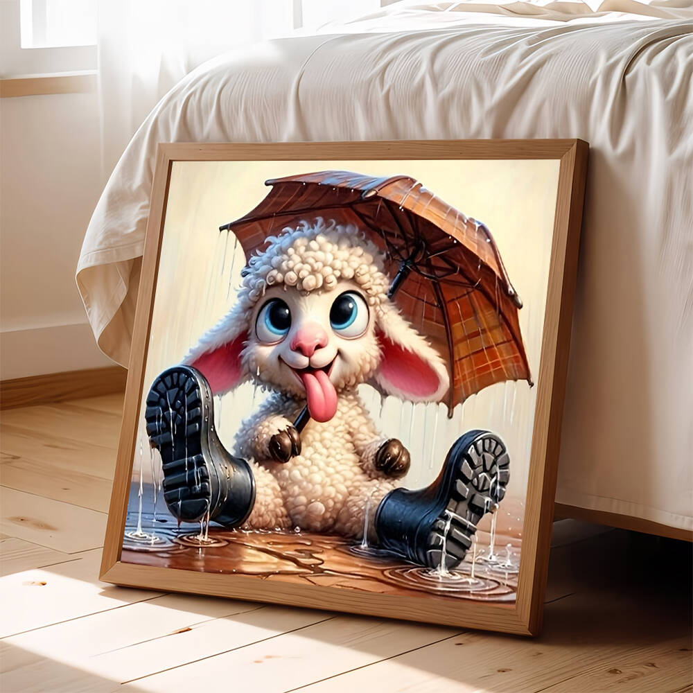 Art Craft Umbrella - EverShine 5D الماس اللوحة الكلب القط