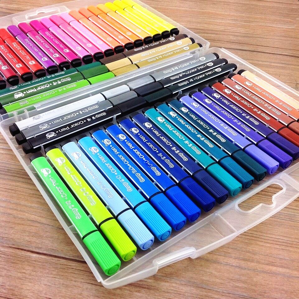 Illustration Marker Set - 12/18/24/36/ ألوان أقلام تلوين مجموعة رسم