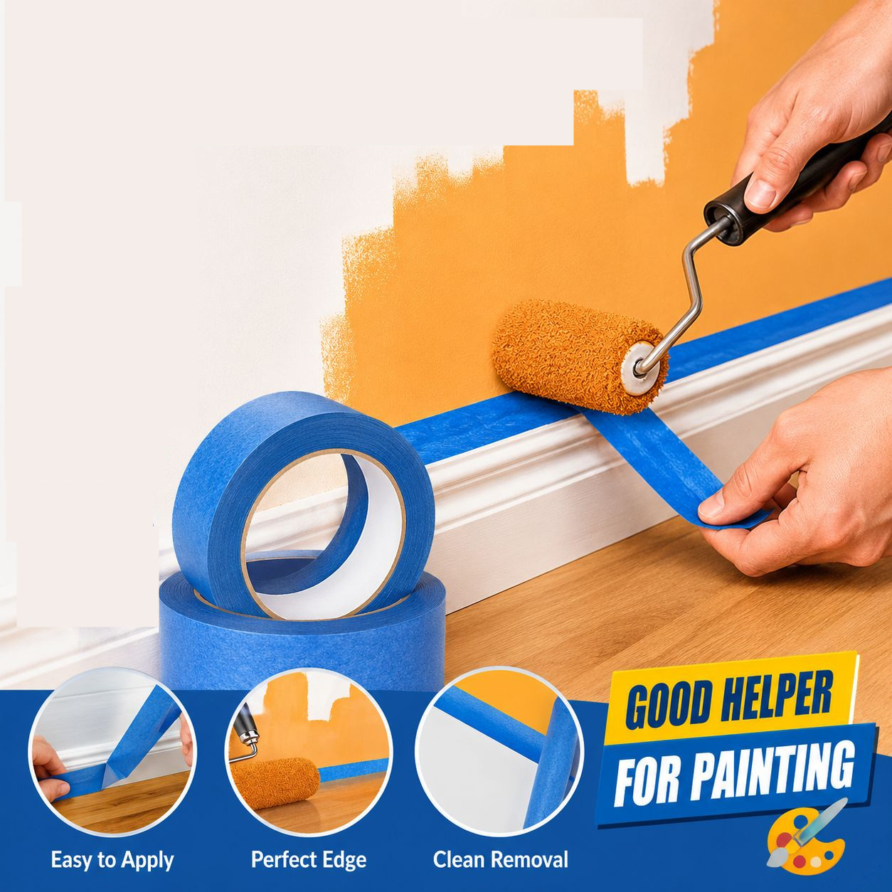 Art Craft Easy - 3 لفات/مجموعة شريط طلاء متعدد الاستخدامات