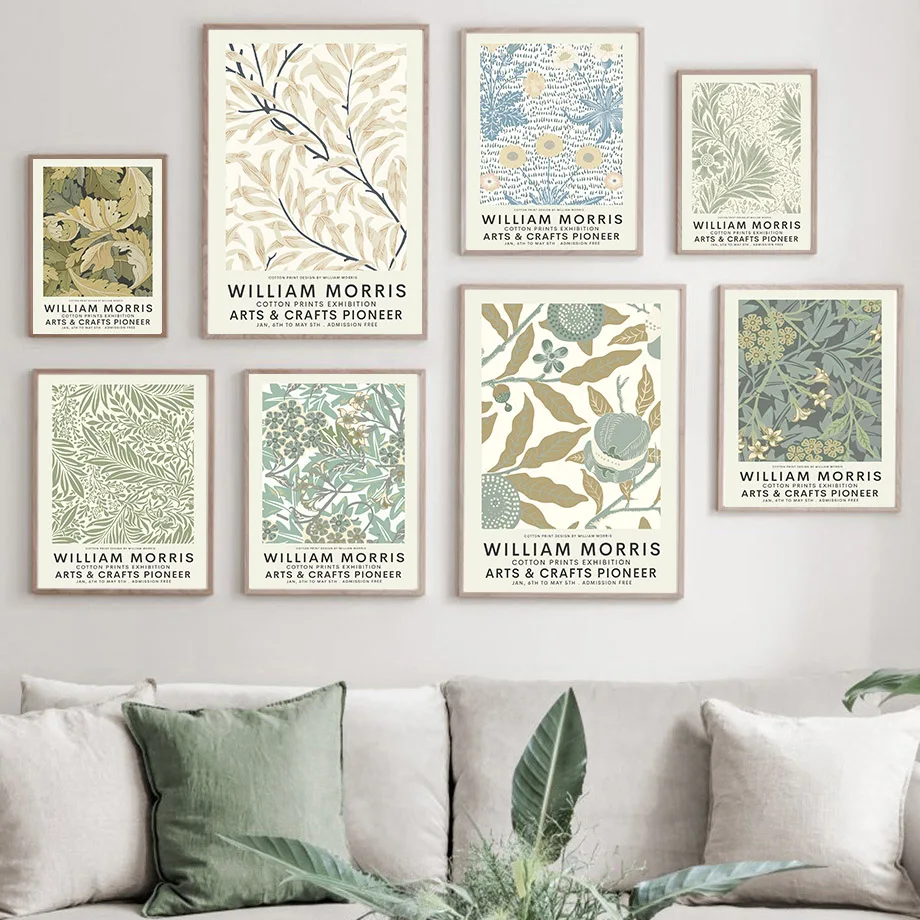 Art Craft William Morris - معرض معرض متحف ويليام موريس الرسم