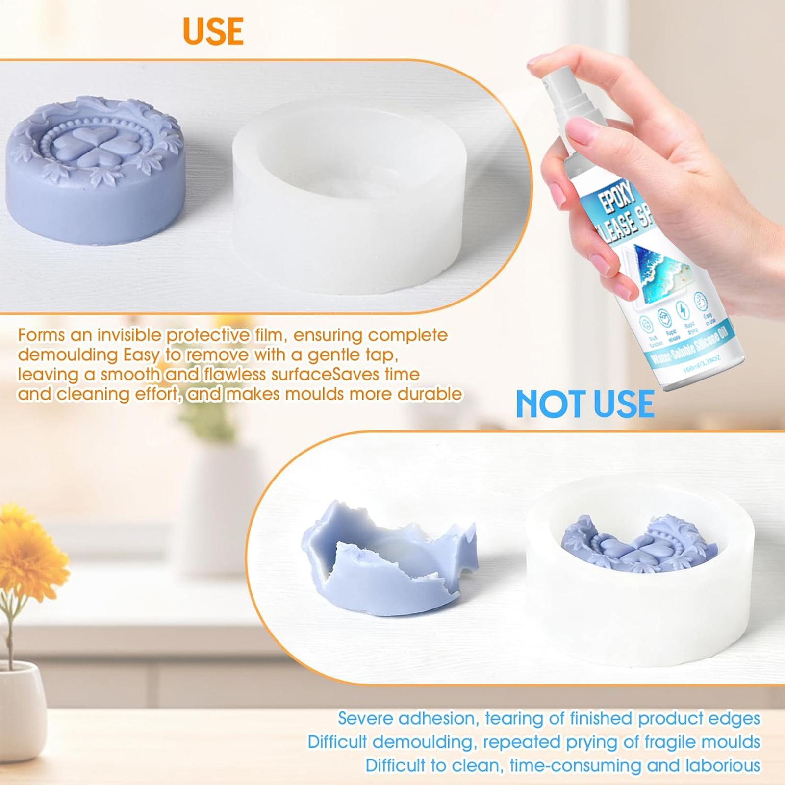رذاذ سيليكون للقوالب، رذاذ إيب - مراجعة Resin Casting Mold وسعره