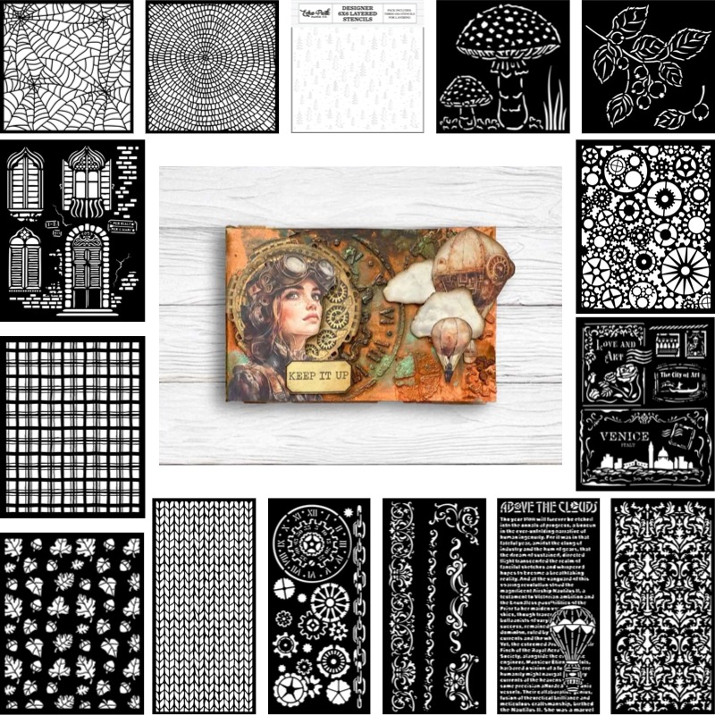 قوالب قطع معدنية لتصاميم نوافذ - مراجعة Art Craft Umbrella وسعره