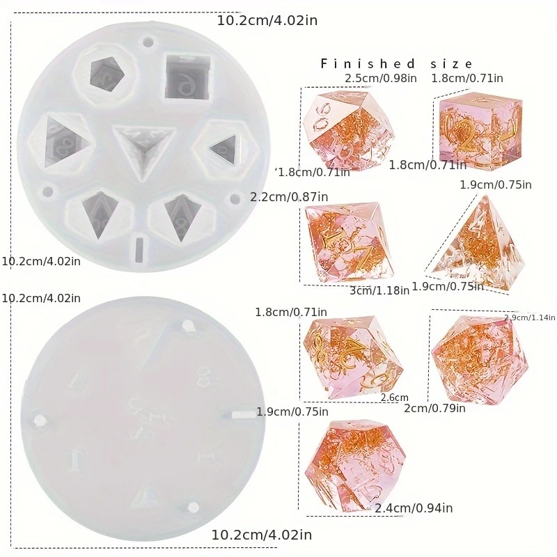 قوالب سيليكون للراتنج، قوالب م - مراجعة Resin Casting Mold وسعره