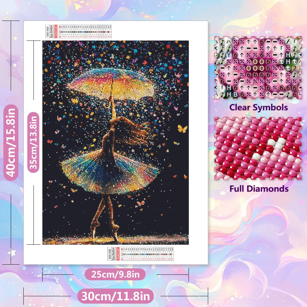 EverShine 5D الماس اللوحة الكل - مراجعة Art Craft Umbrella وسعره