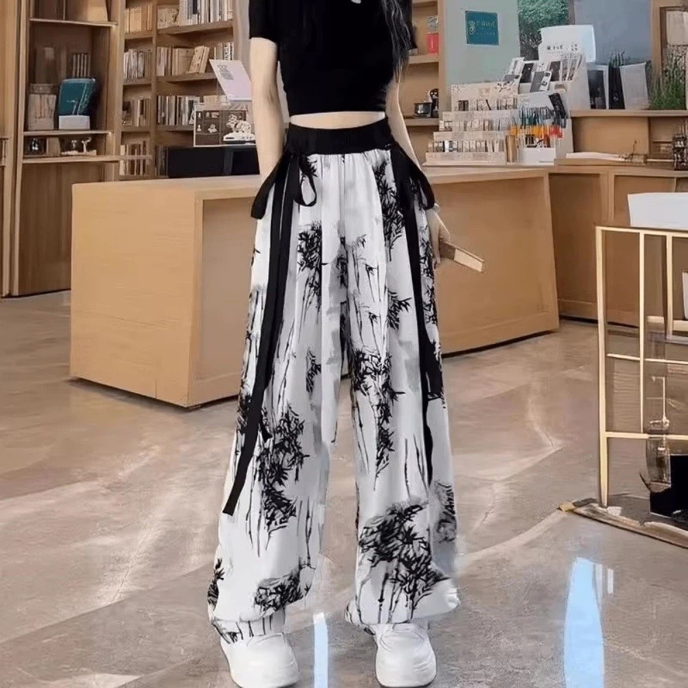 بنطلون كاجوال بتصميم ريترو من  - مراجعة Silk Painting Dye وسعره