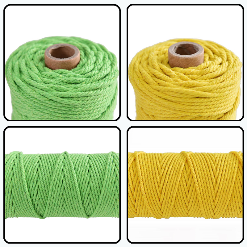 110 ياردة اليدوية بوهو ديكور 3 - مراجعة Macrame Cord Cotton وسعره