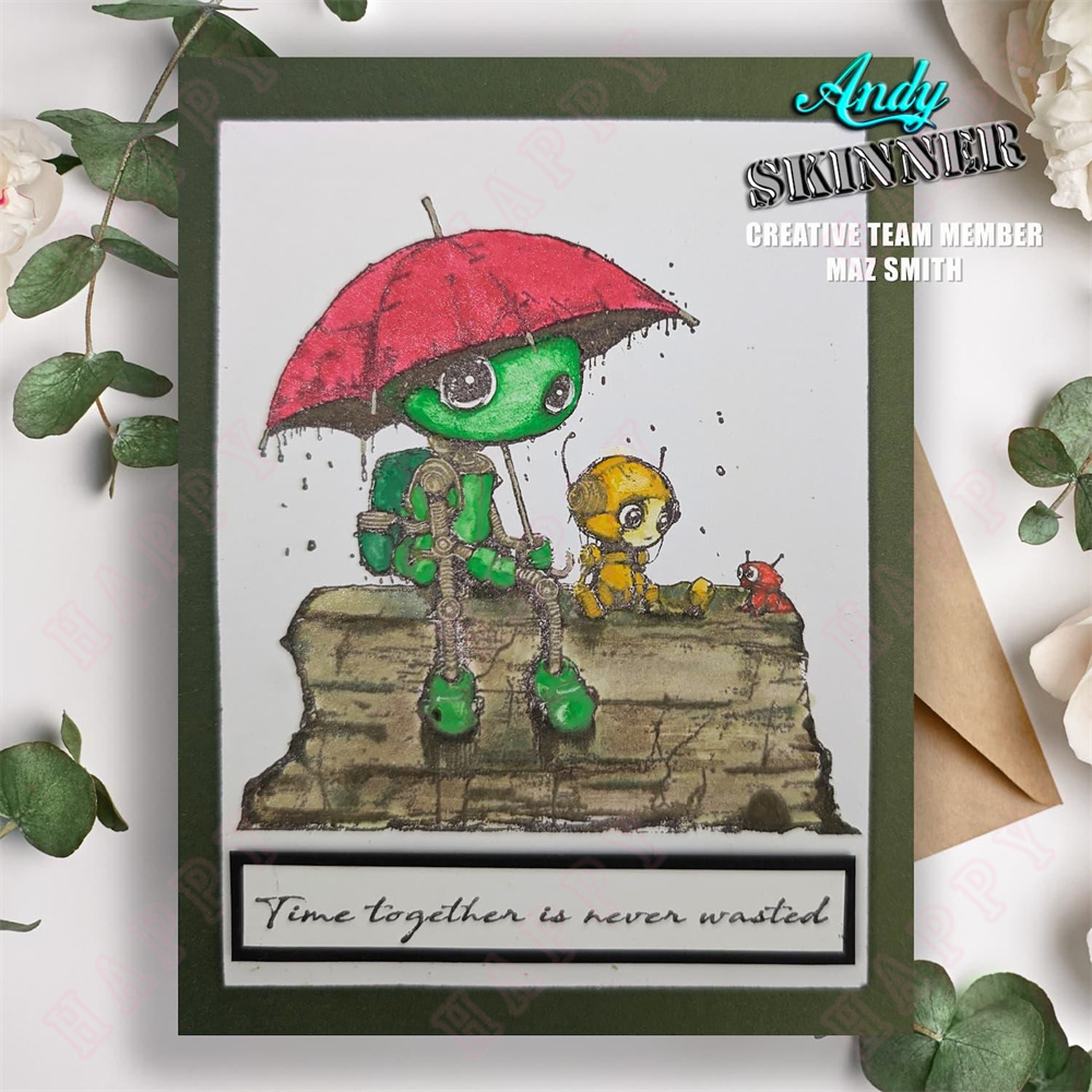 طوابع سيليكون للأصدقاء تصنعها  - مراجعة Art Craft Umbrella وسعره