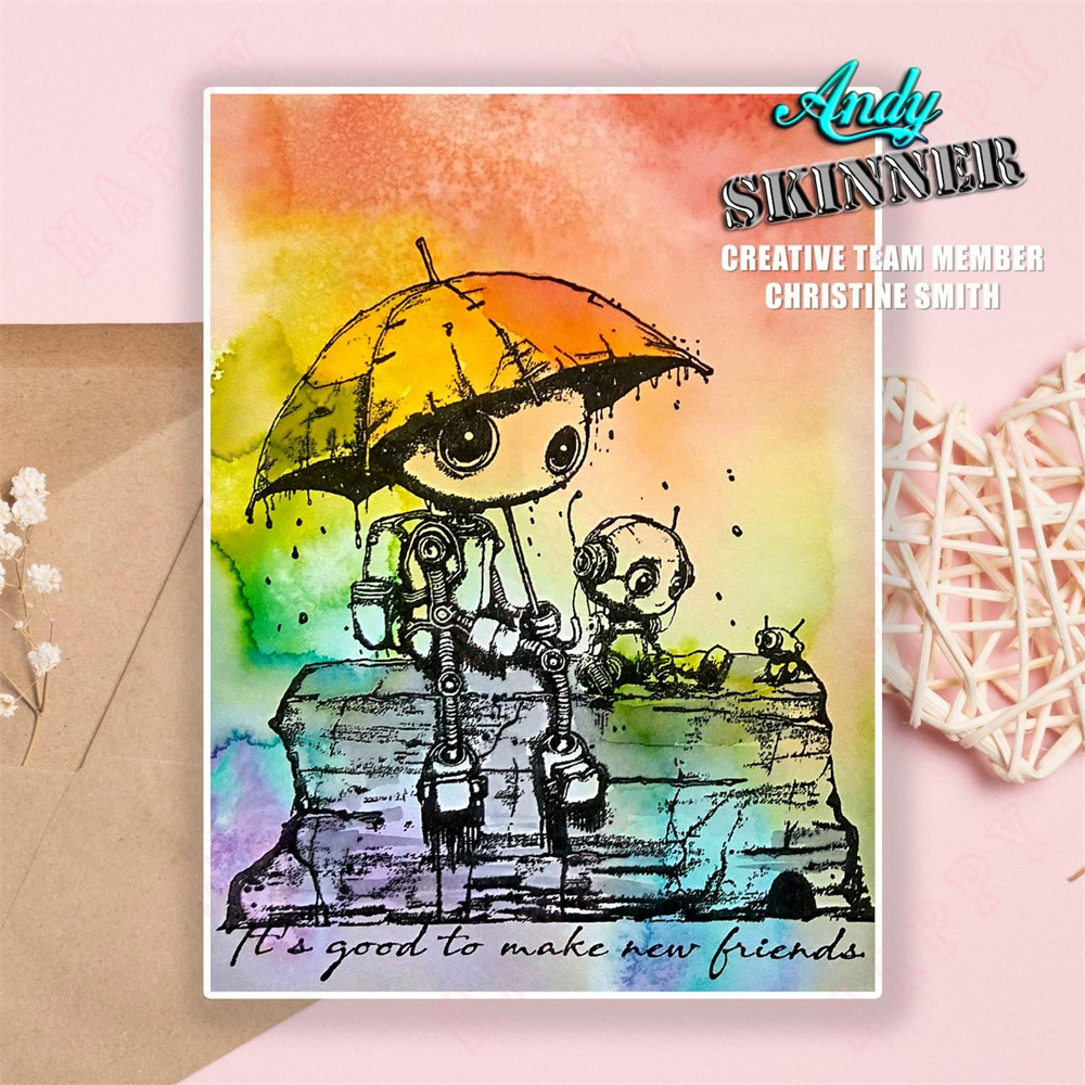 طوابع سيليكون للأصدقاء تصنعها  - مراجعة Art Craft Umbrella وسعره