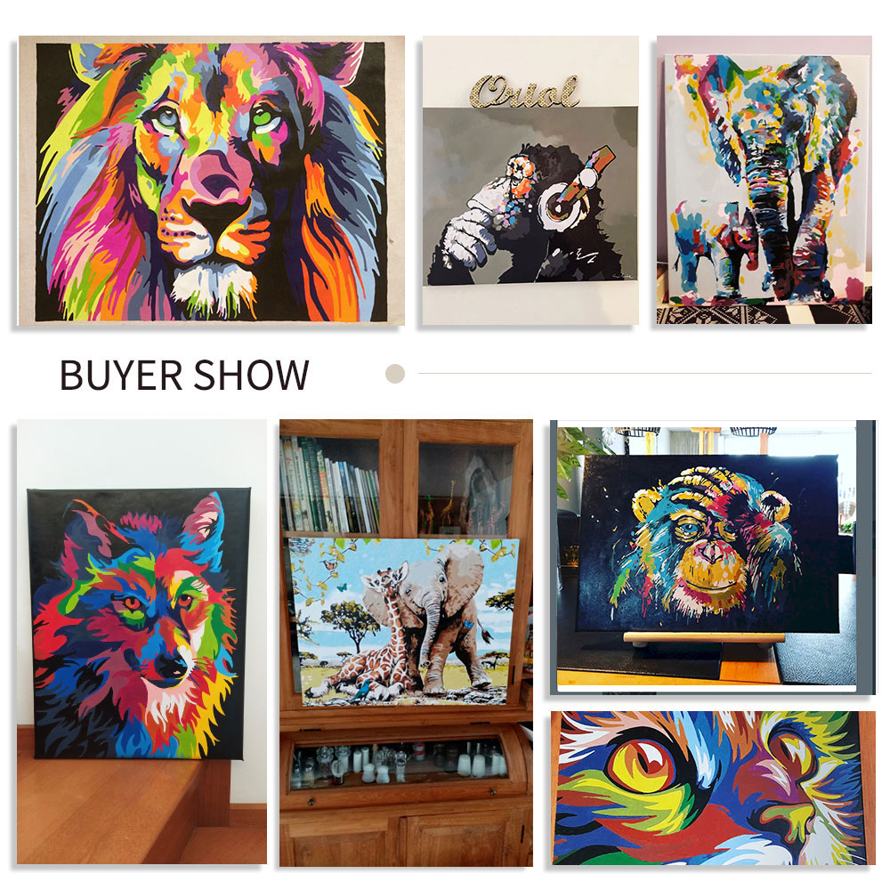 GATYZTORY طقم رسم بالأرقام لمش - مراجعة Art Craft Night وسعره