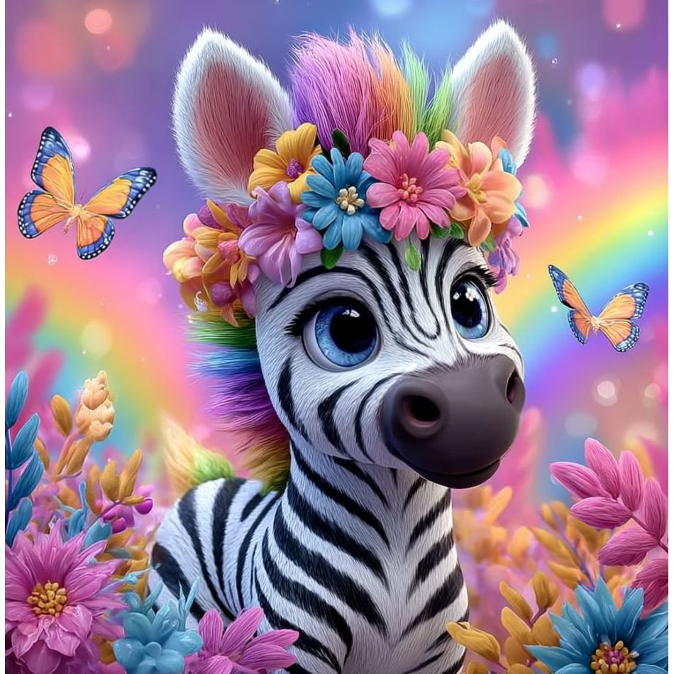 لوحة ماسية ثلاثية الأبعاد من C - مراجعة Art Craft Zebra وسعره
