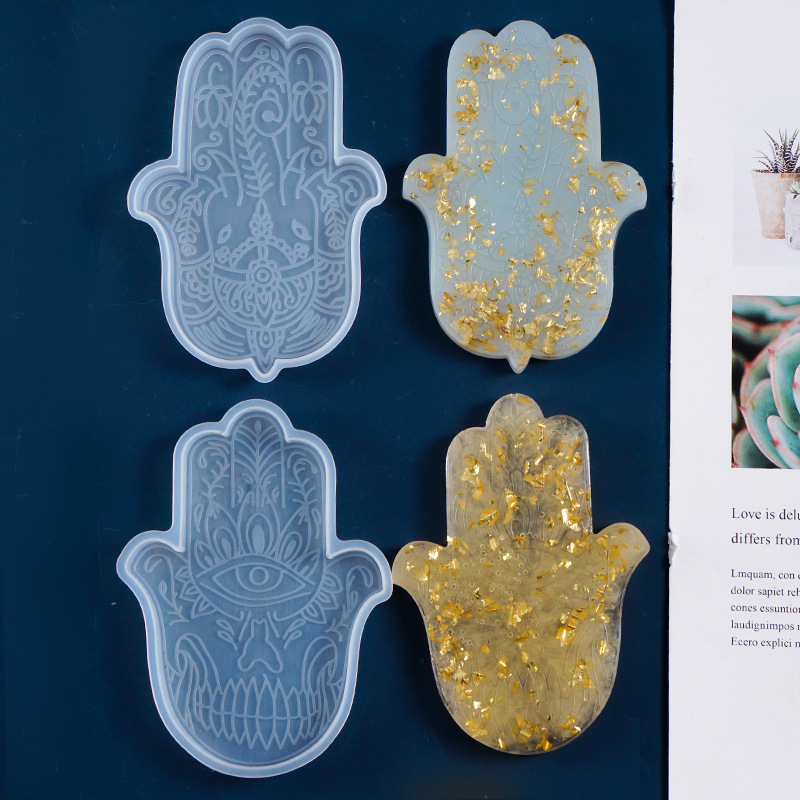 1 قطعة Coaster بها بنفسك كوستر - مراجعة Resin Casting Mold وسعره