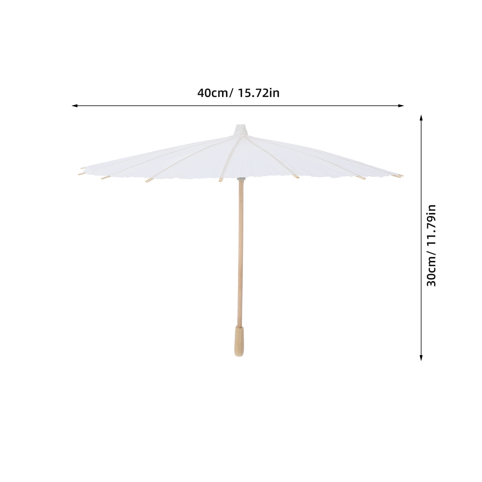 قطعتان من مظلات الورق الزيتي ا - مراجعة Art Craft Umbrella وسعره