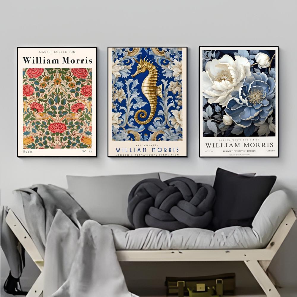 ملصق جداري عالي الدقة مقاوم لل - مراجعة Art Craft William Morris وسعره