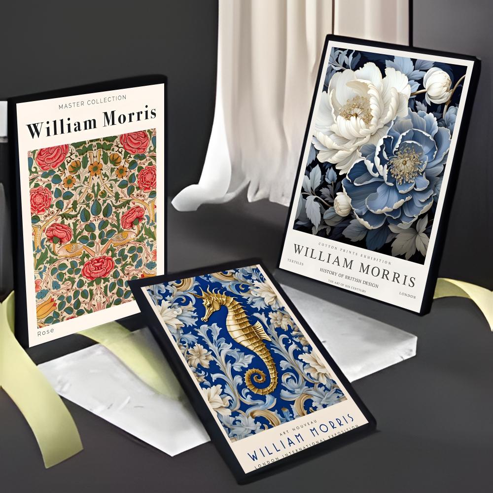 ملصق جداري عالي الدقة مقاوم لل - مراجعة Art Craft William Morris وسعره