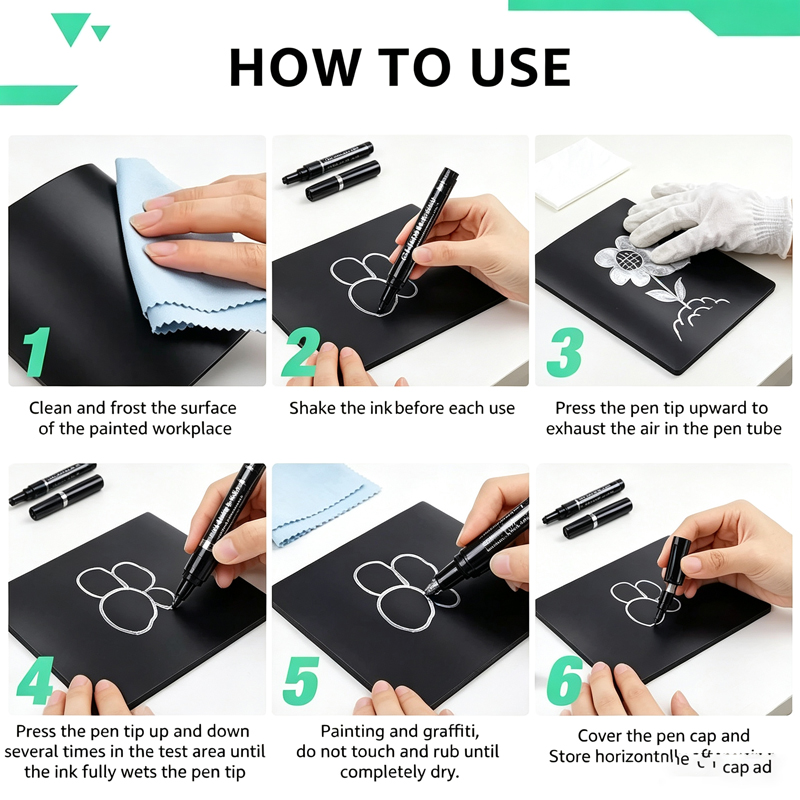 مجموعة أقلام ماركر كروم عاكسة  - مراجعة Illustration Marker Set وسعره
