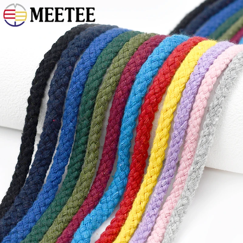 حبل قطني 10/50 متر 5/7 ملم للخ - مراجعة Macrame Cord Cotton وسعره
