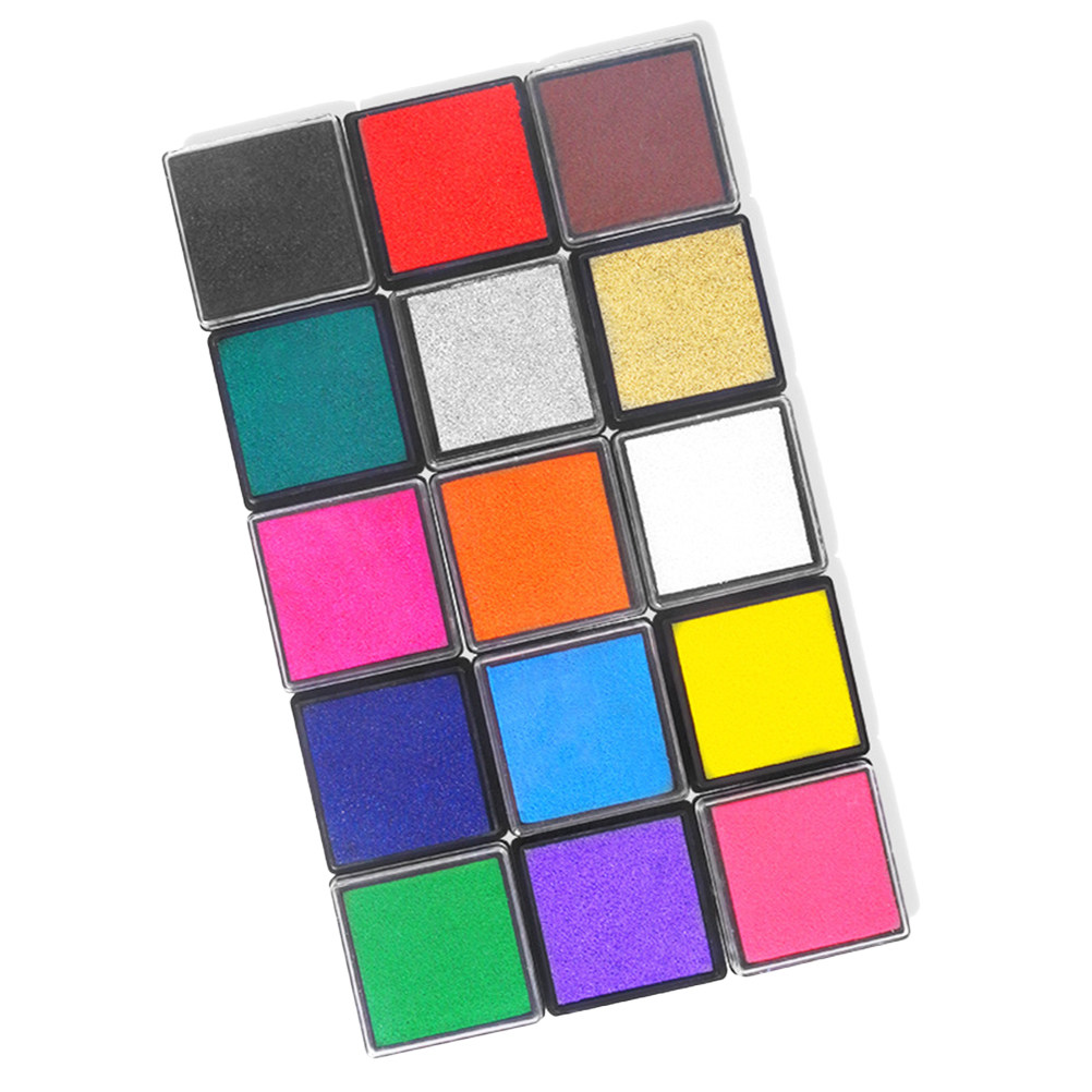 مجموعة واحدة من 15 لونًا - حبر - مراجعة Art Craft Easy وسعره
