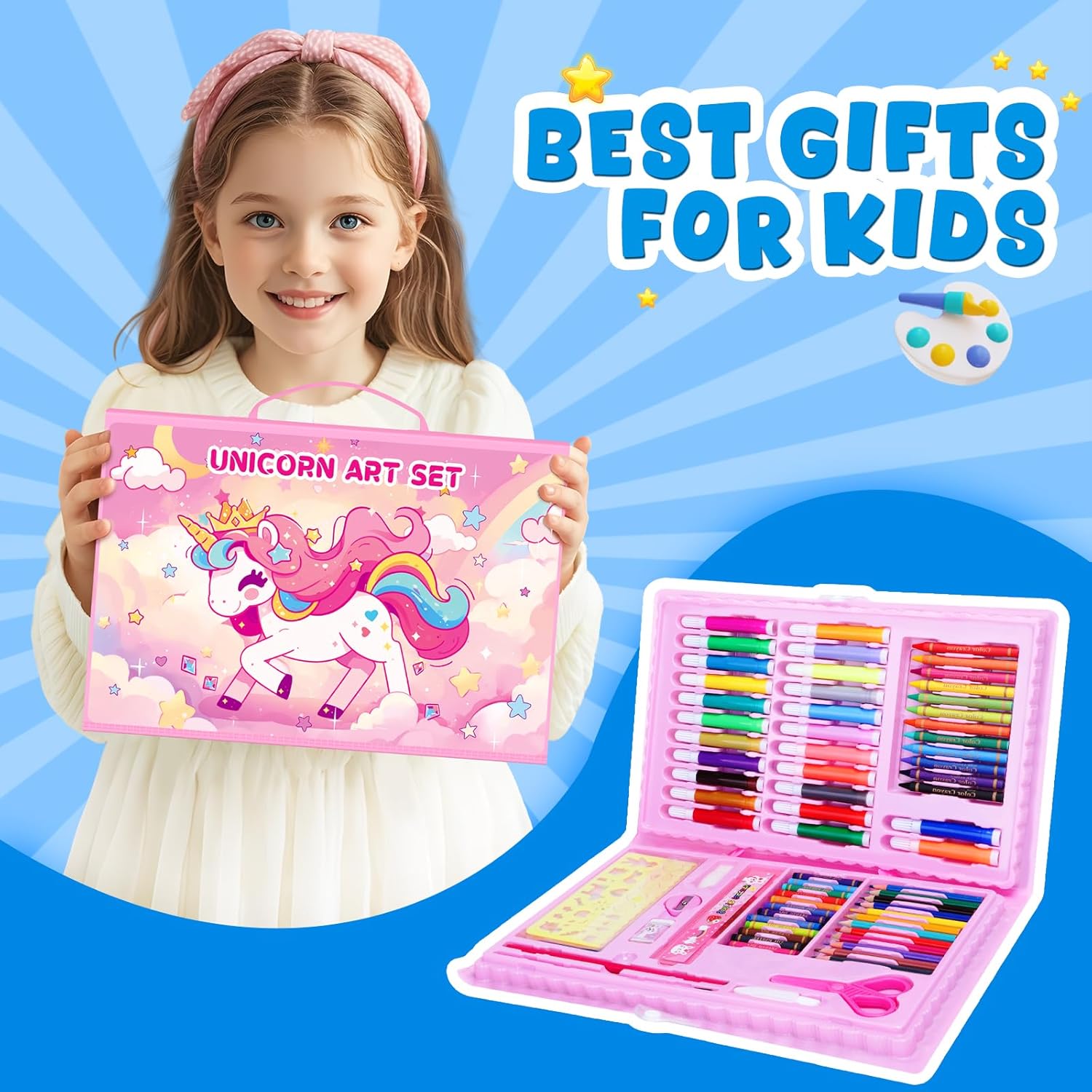 مجموعة كتب تلوين للأطفال، مجمو - مراجعة Illustration Marker Set وسعره