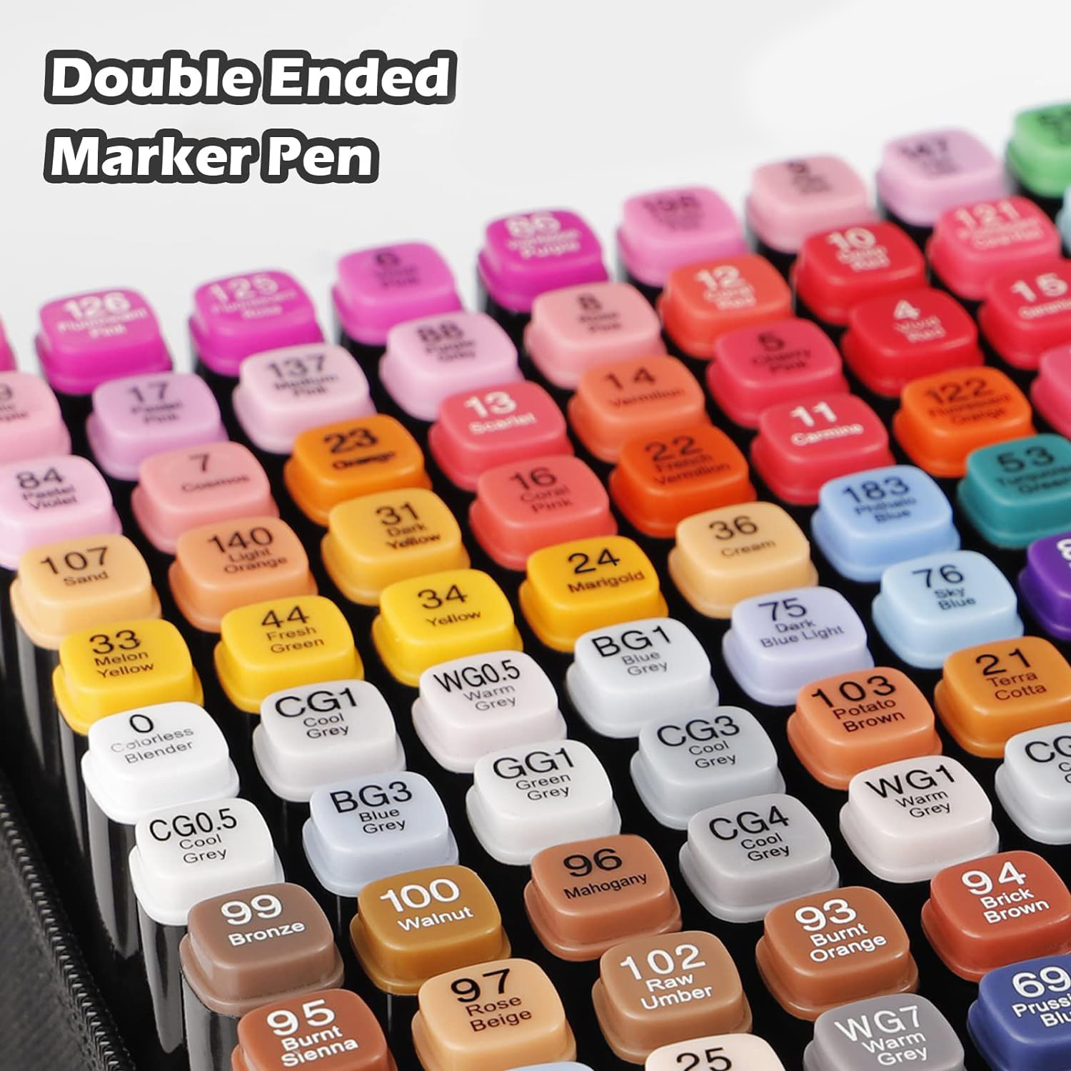 24/36/48/60/80/120/168 ألوان ط - مراجعة Illustration Marker Set وسعره