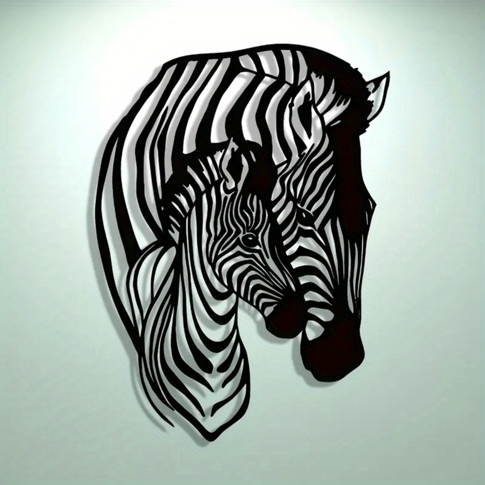 لوحة جدارية معدنية أنيقة بتصمي - مراجعة Art Craft Zebra وسعره