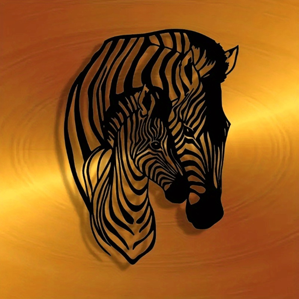 لوحة جدارية معدنية أنيقة بتصمي - مراجعة Art Craft Zebra وسعره