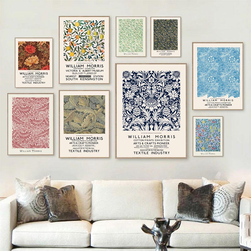 ويليام موريس متحف الفن معرض ال - مراجعة Art Craft William Morris وسعره