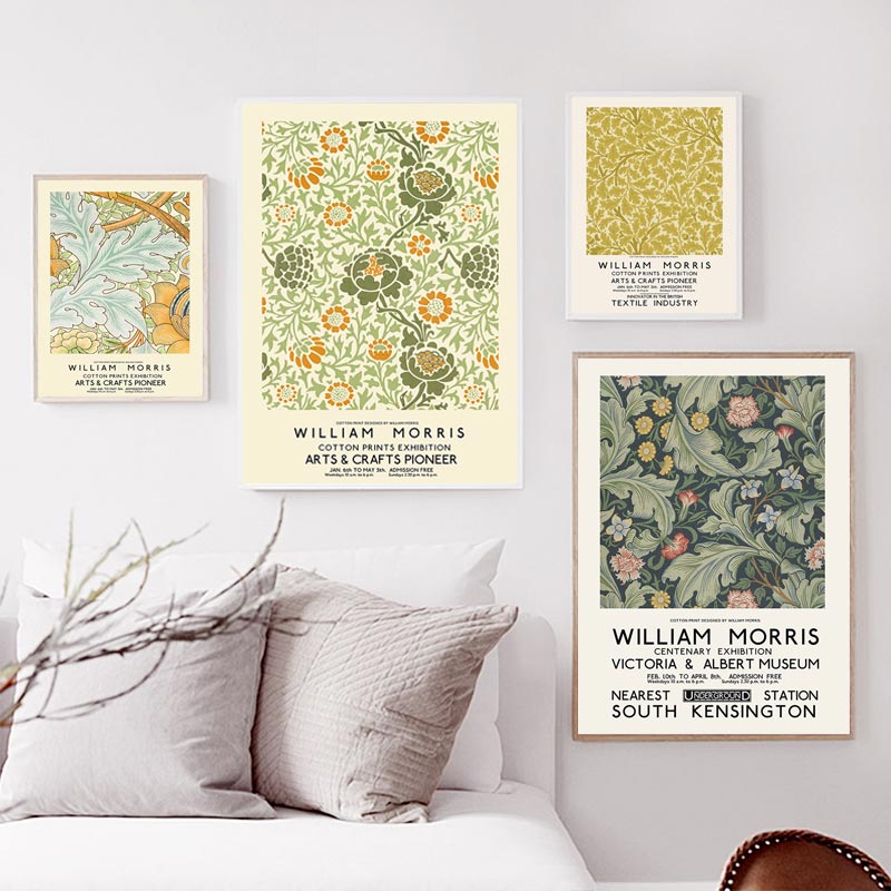 ويليام موريس متحف الفن معرض ال - مراجعة Art Craft William Morris وسعره