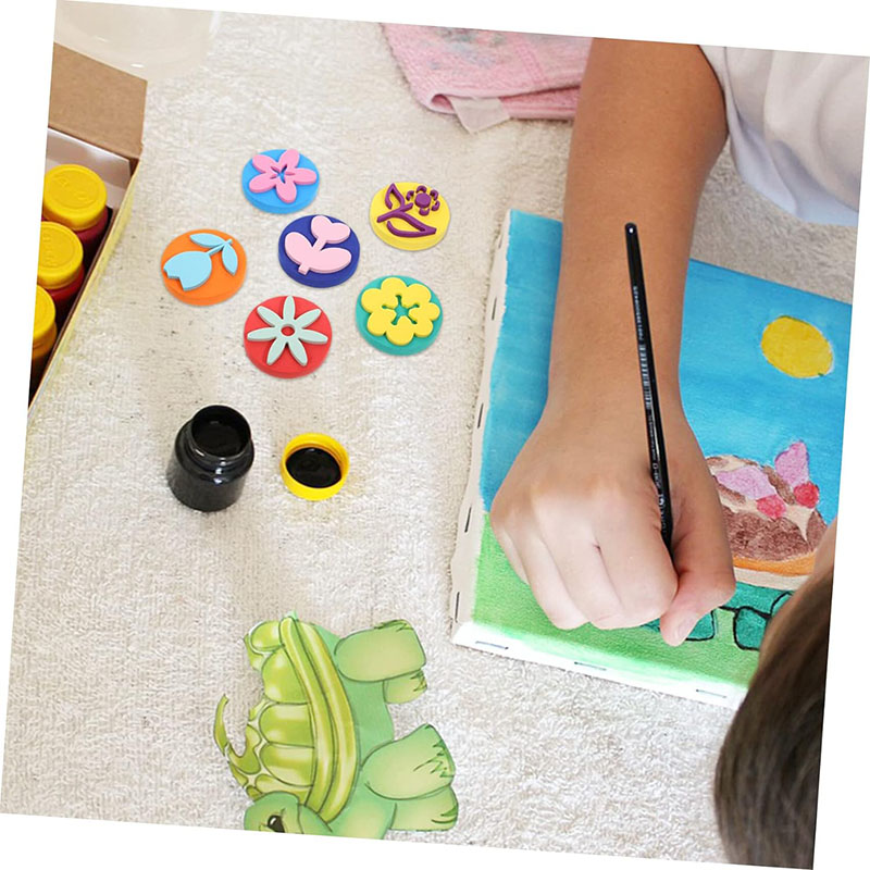 طوابع رغوية للرسم ، طلاء وجه ا - مراجعة Art Craft 3 Year Old وسعره