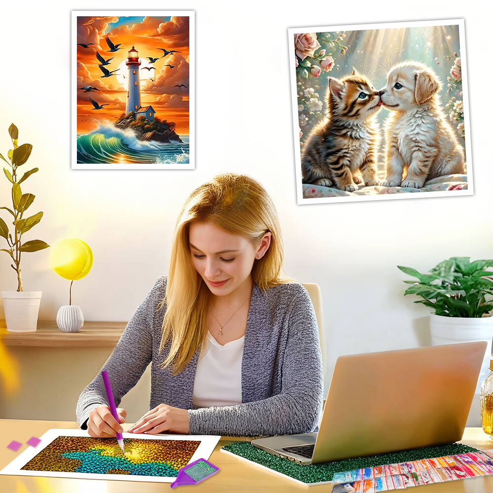 EverShine 5D الماس اللوحة الكل - مراجعة Art Craft Umbrella وسعره