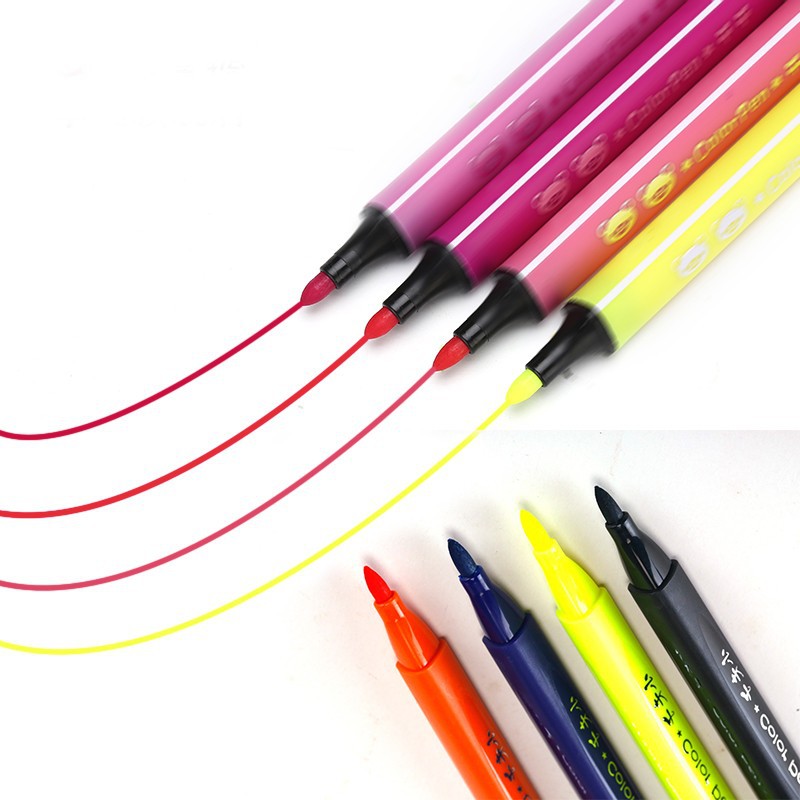 12/18/24/36/ ألوان أقلام تلوين - مراجعة Illustration Marker Set وسعره