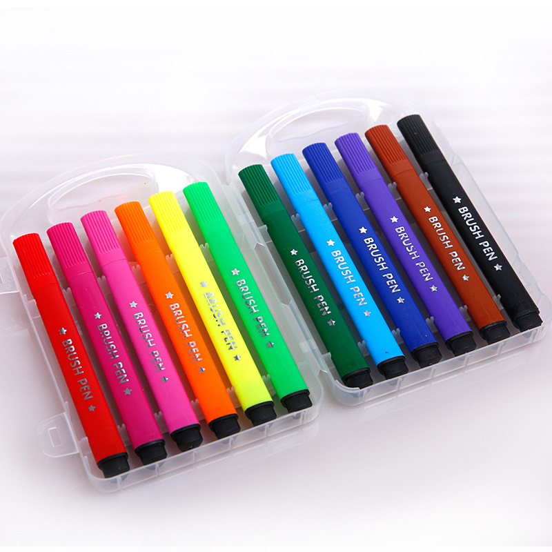 12/18/24/36/ ألوان أقلام تلوين - مراجعة Illustration Marker Set وسعره