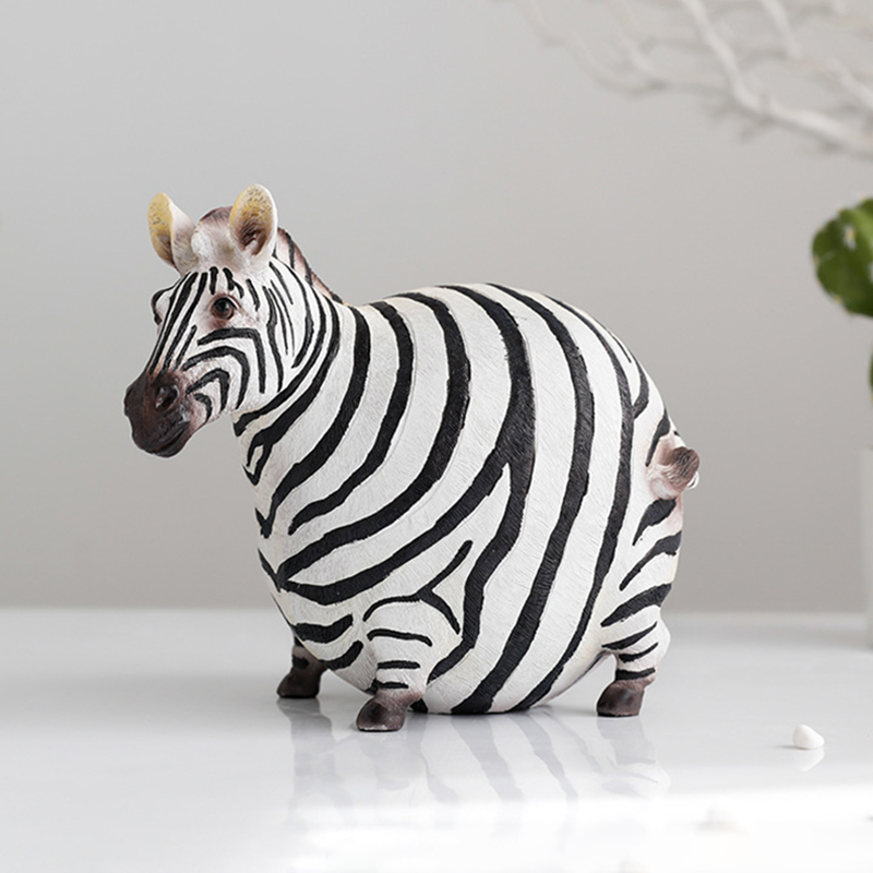 تمثال حمار وحشي لطيف من الراتن - مراجعة Art Craft Zebra وسعره