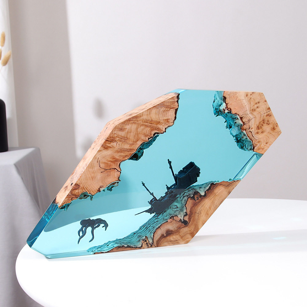 تحفة فنية مكتبية مضيئة مخصصة ب - مراجعة Art Craft Wood وسعره